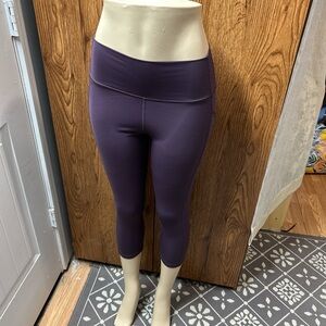 Purple High-Waisted Leggings